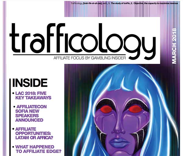 Gambling Insider's Trafficology affiliate magazine interview featuring Affiliate Edge