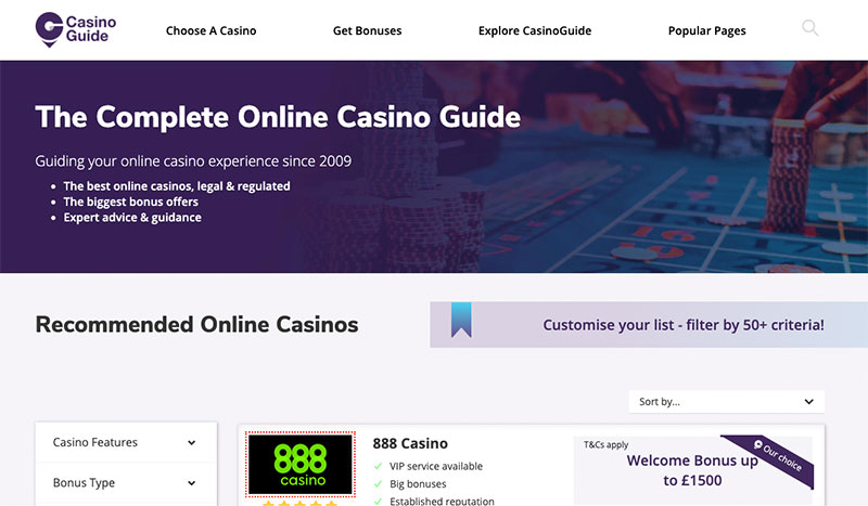 casino guide UK