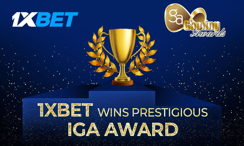 1xbet wins sports betting platform of the year from IGA Awards 2020
