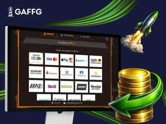Make your first deposit
