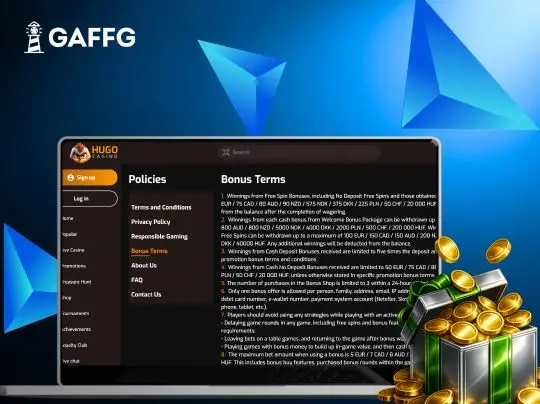 Bonus Terms and Wagering Review