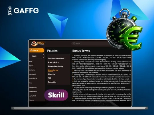 Bonuses and Terms for Skrill Users
