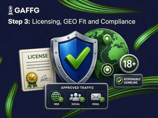 Licensing, GEO Fit and Compliance