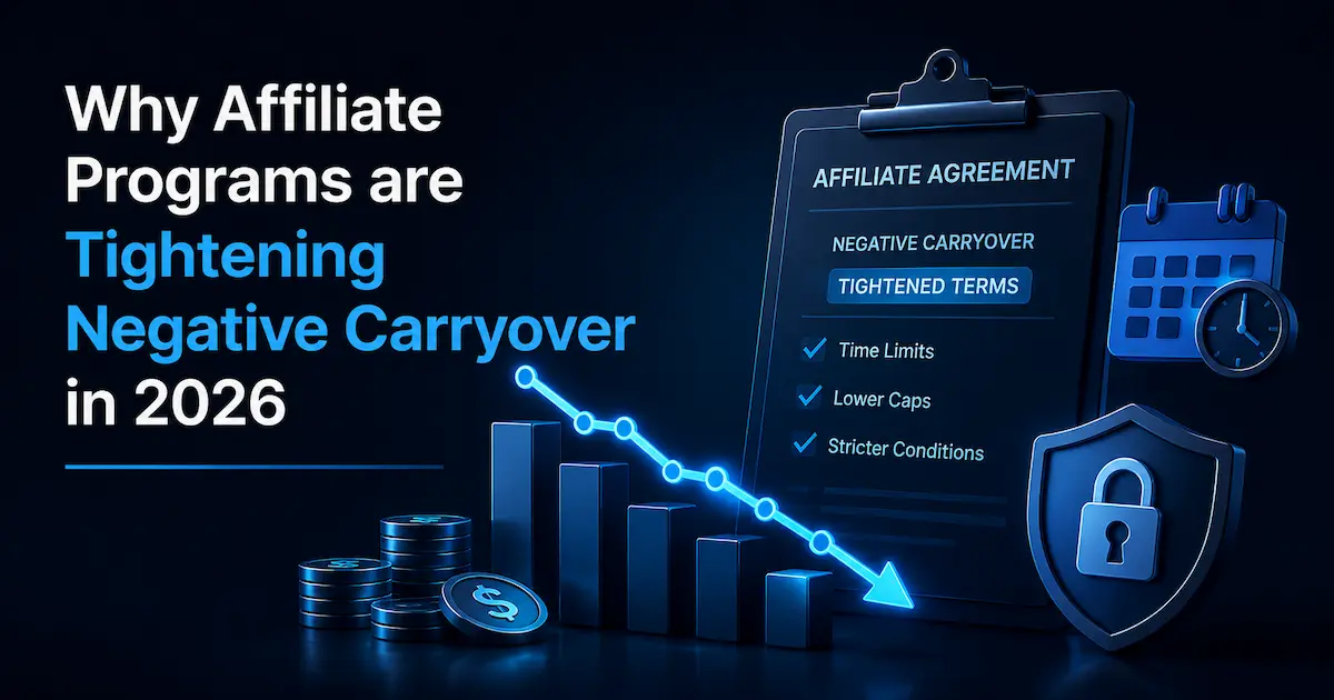 Affiliate Programs are Quietly Tightening Negative Carryover Terms in 2026 — Here’s Why