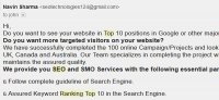 top rankings google